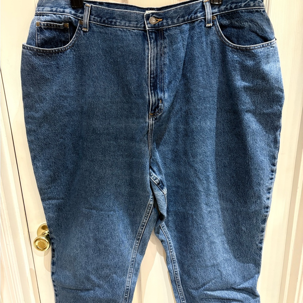 L.L. Bean Women's High Rise Jeans - Blue
